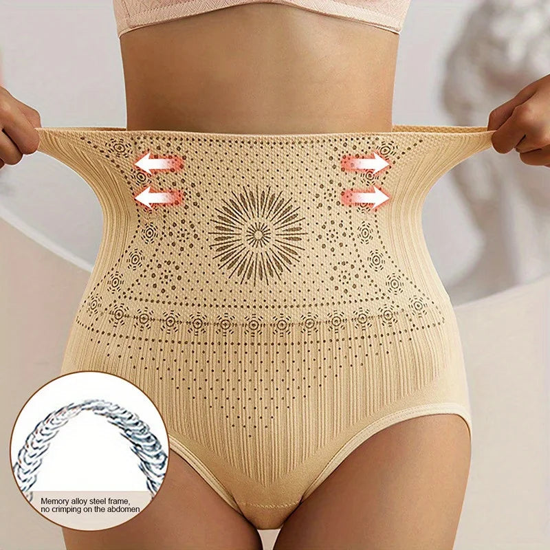Confidette™ | 6-pack Andningsbara & Bekväma Höga Trosor med Magstöd