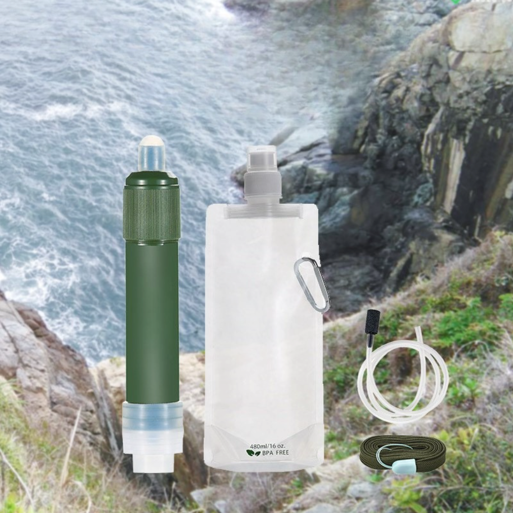 AquaSafe™ | Kompakt och portabelt filter för rent och friskt vatten