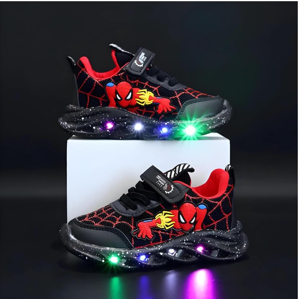 SpiderKicks™ | LED-upplysta Skor för Barn