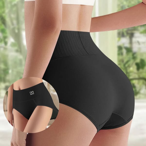 Shaplux™ | 6-Pack Höga Midjetrosor med Formande Effekt för Komfort hela Dagen