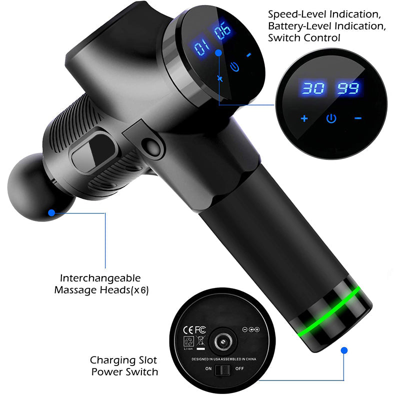 PulsePro 30™ | Massagepistol för djupvävnad