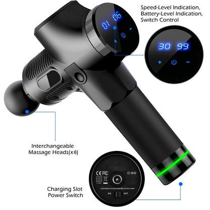 PulsePro 30™ | Massagepistol för djupvävnad