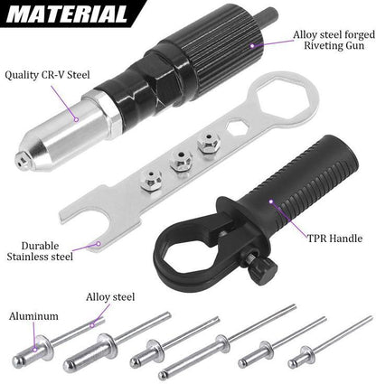 RivetAdapter™ | Professionell Nitar Pistol Adapter Kit