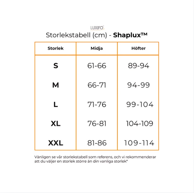 Shaplux™ | 6-Pack Höga Midjetrosor med Formande Effekt för Komfort hela Dagen