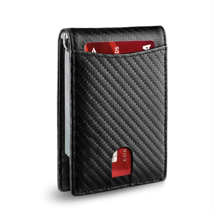 SlimGuard™ | Premium ultraslim och säker RFID-läderplånbok för män