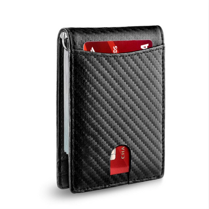 SlimGuard™ | Premium ultraslim och säker RFID-läderplånbok för män