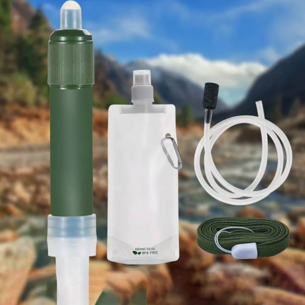 AquaSafe™ | Kompakt och portabelt filter för rent och friskt vatten