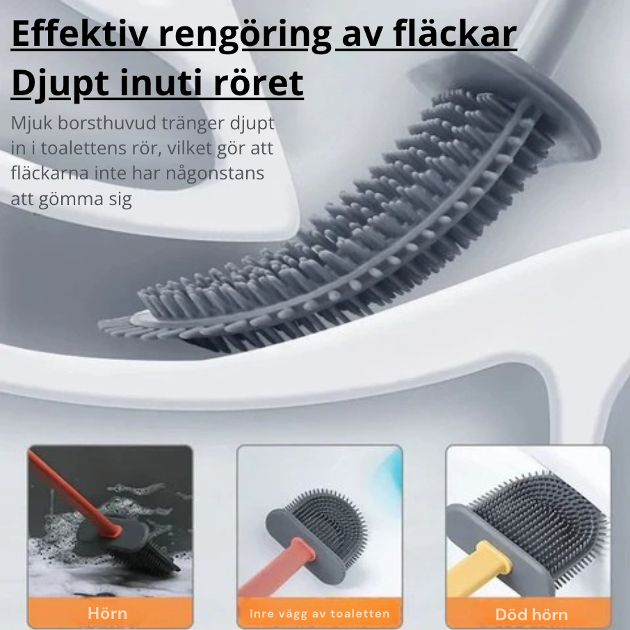 PureClean Pro™ | Hygien, effektivitet och enkelhet – den perfekta borsten för din toalett