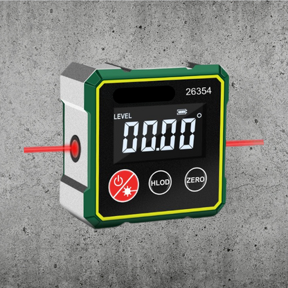 Vinklo™ | Magnetisk digital vinkelmätare med elektronisk lase