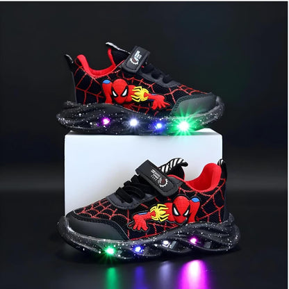 SpiderKicks™ | LED-upplysta Skor för Barn